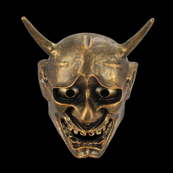 Maschera giapponese Noh Hannya Kabuki Mask, maschera demone indossabile in  stile giapponese, maschera in resina Cosplay di Halloween -  Italia