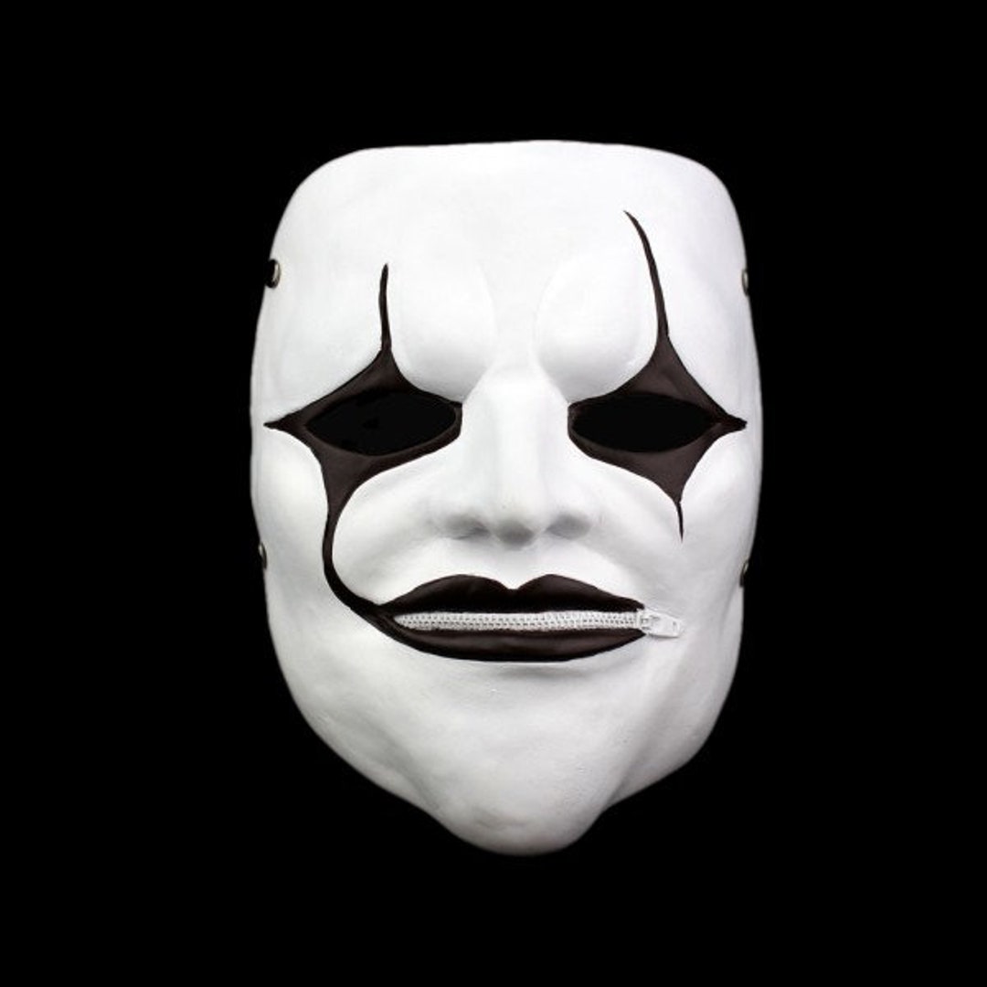 Jim Root Mask,halloween Cosplay Masks,party Bar Costume Masks,zipper Mouth Men Wowen Resin