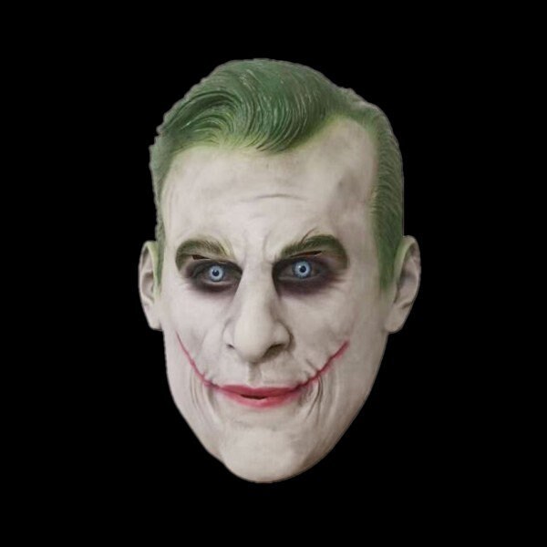 Rubber Clown Mask Etsy