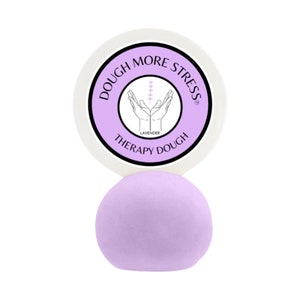 Lavender Therapy Dough: Natural Stress Relief, Self Care