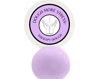 Lavender Therapy Dough: Natural Stress Relief, Self Care