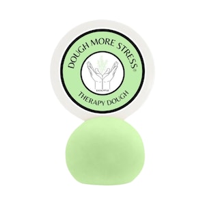 Dough More Stress-Eucalyptus Therapy Dough with Pure Essential Oils and Natural-Stress Relief, Stress Ball, Hand Therapy, Anxiety