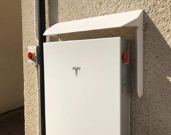 75cm Tesla Powerwall 3 Weather Cover with 20cm Side Skirts | UK