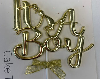 Baby shower cake topper