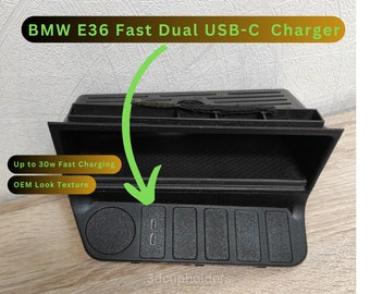 BMW E36 USB-Ladegerät – Tastenabdeckung