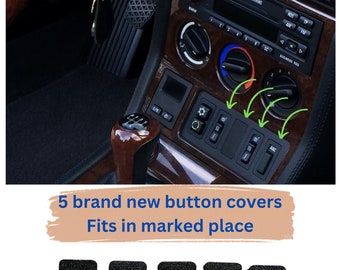 BMW Z3 Button covers set of 5