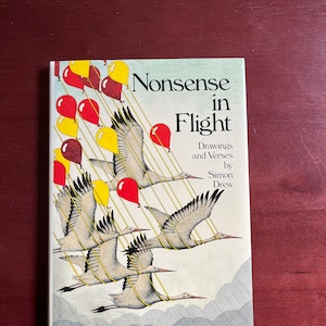 Nonsense in Flight; Simon Drew; SIGNED; 1ST EDITION; 1987  Box 11