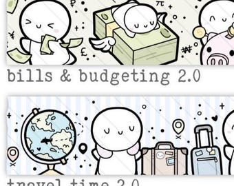 TCMC Washi Samples 12", June 2025 Pre-Order Event, Travel Time 2.0, Bills and Budgeting 2.0