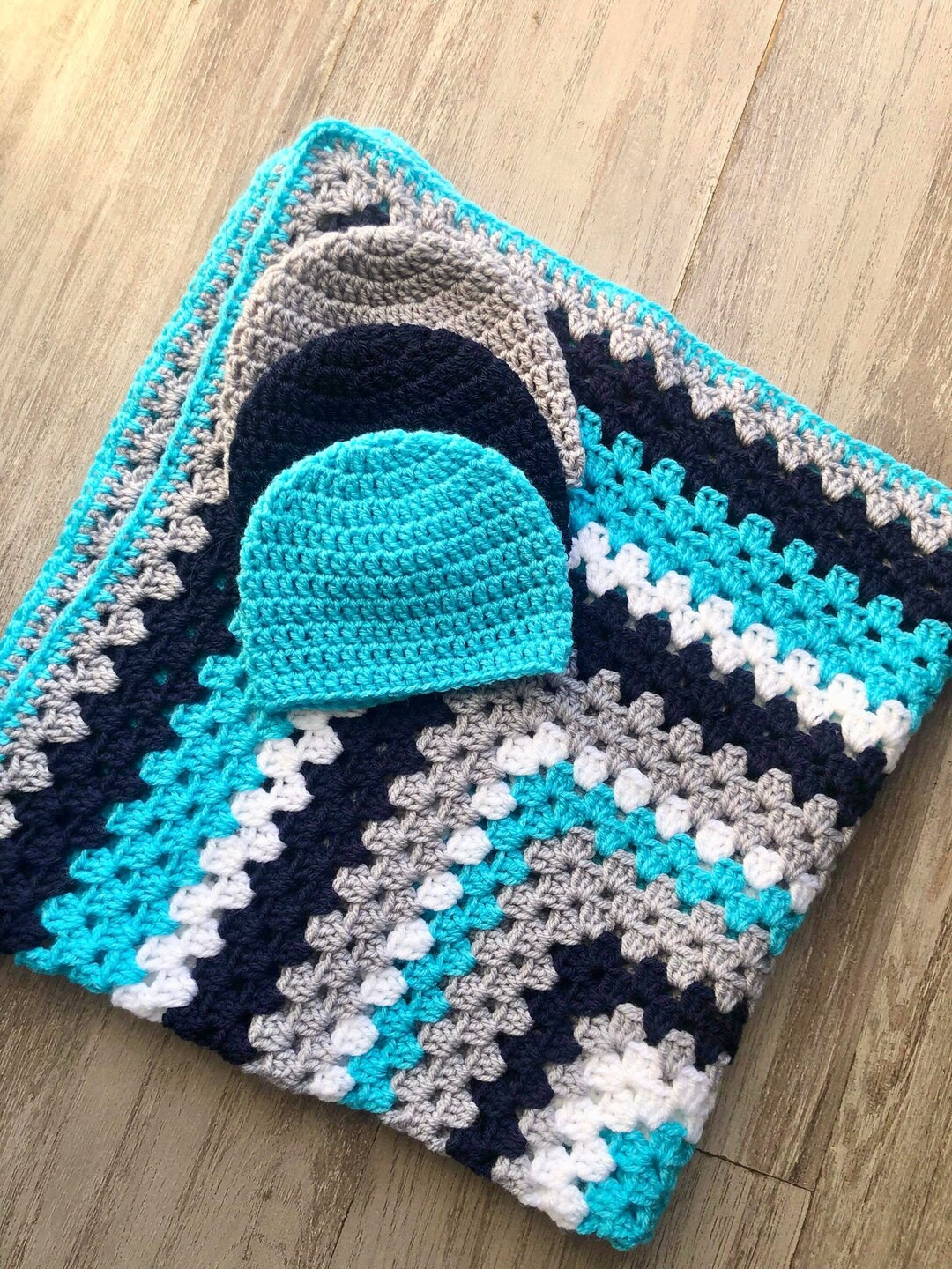 Baby Blanket Gift Set 30 Blanket and 3 Coordinating Etsy