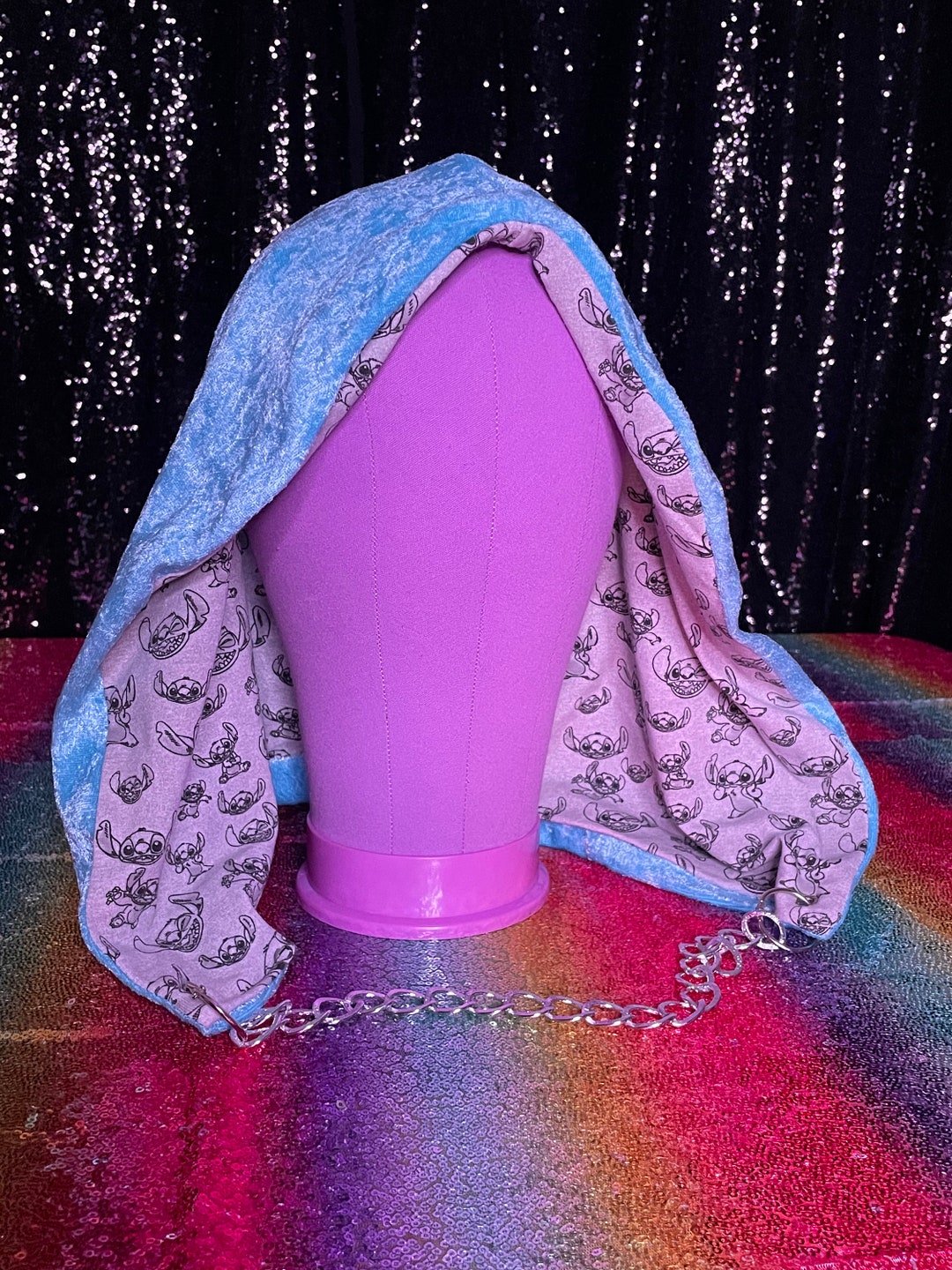 Blue Rave Sensory Hood Etsy