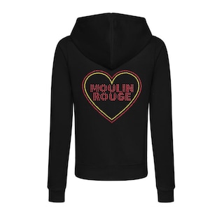 Moulin Rouge hoodie, theatre ticket gift, musical sweatshirt