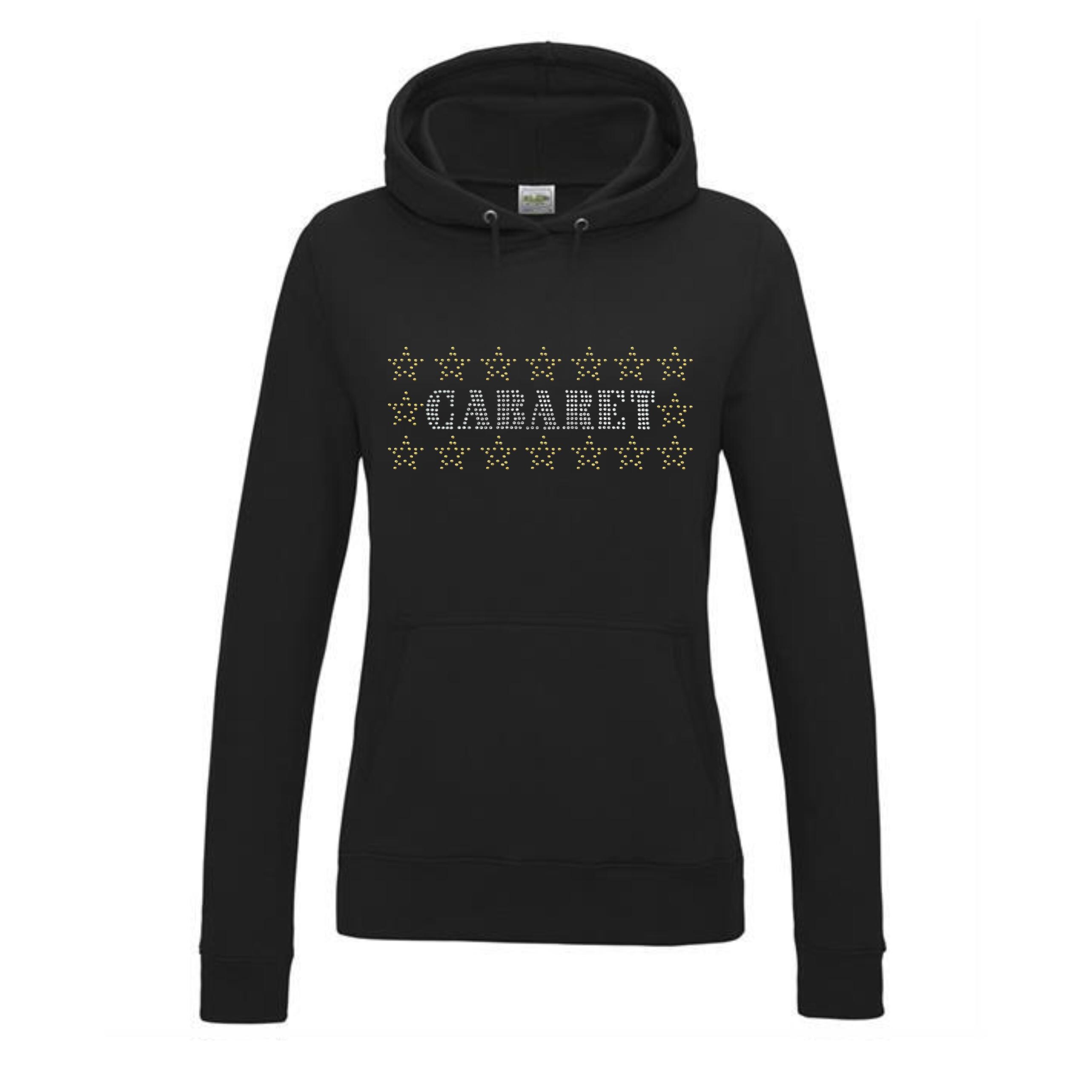 Cabaret Musical Hoodie, Star Rhinestone Design, Theatre Lover Gift