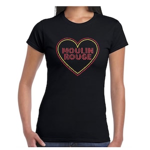 Moulin Rouge shirt, Broadway show Tshirt, musical theatre t shirt, gift for her birthday wife, musical ticket gift, gift for musical lovers