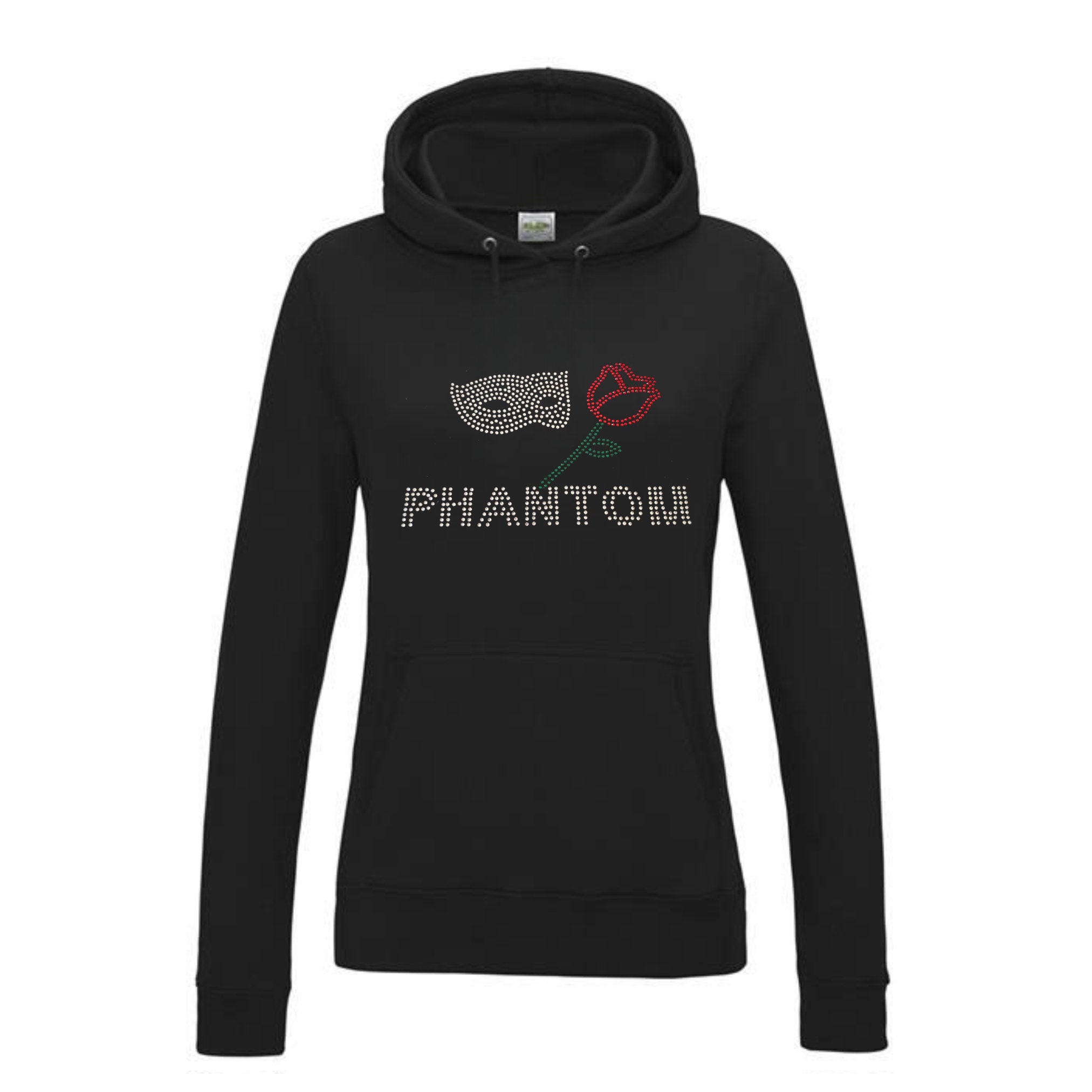 Phantom of the Opera Hoodie, You Are Going to See, Theatre Ticket Gift,  Gifts for Her Birthday Girlfriend, Gifts for Theatre Lovers, Bling 