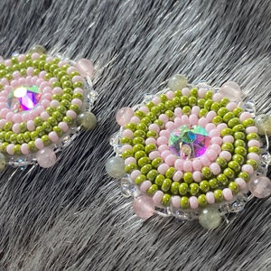 Indigenous beaded earrings