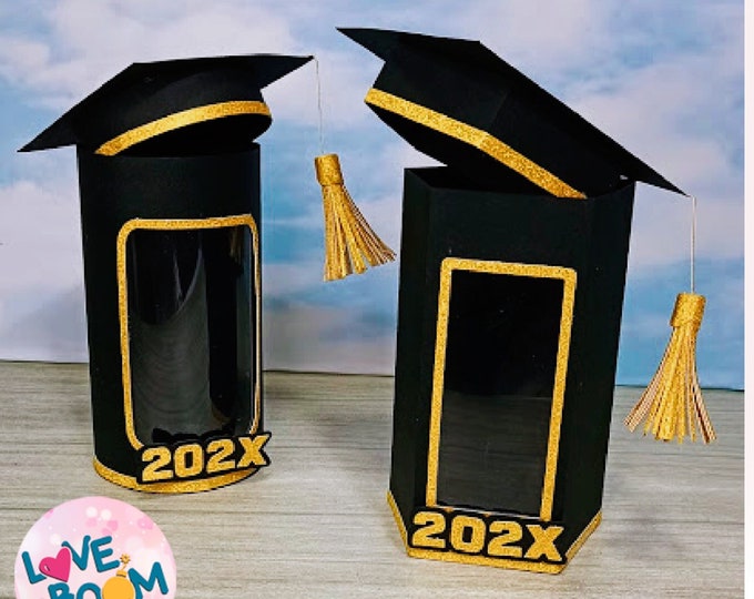 DIY Graduation Cap Gift Box 