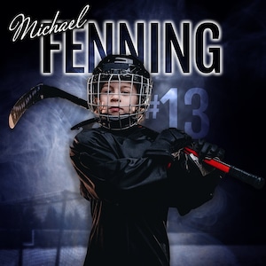 Hockey Digital Sport Background