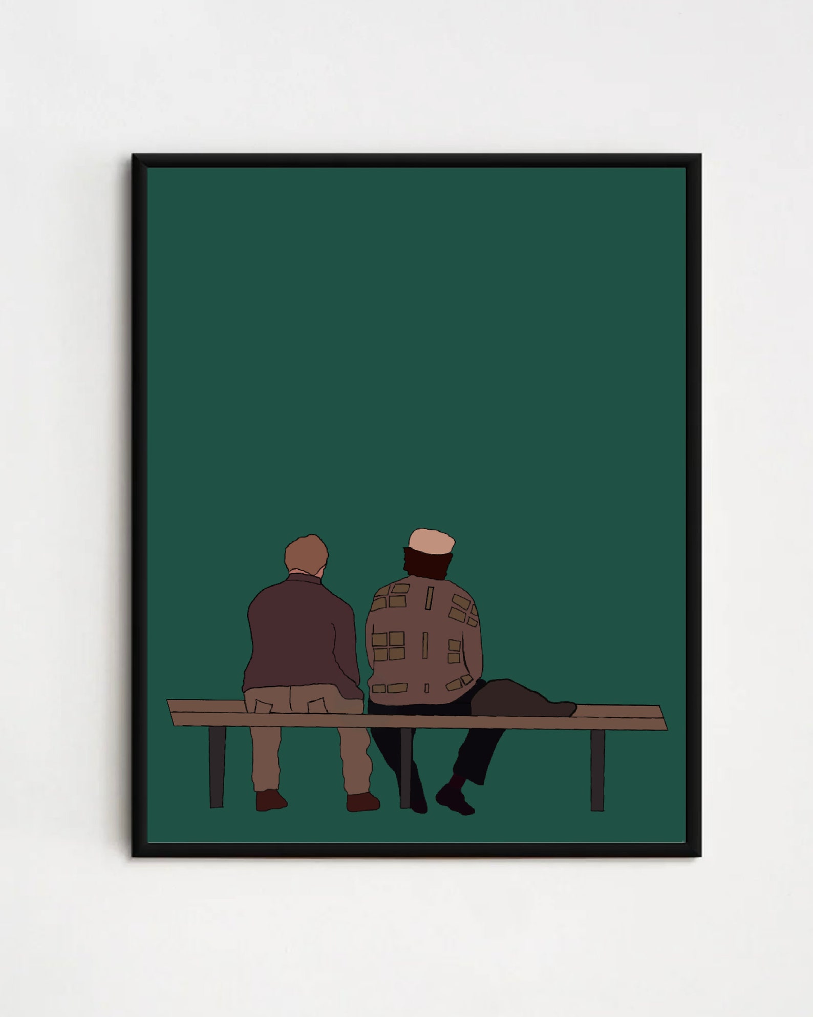 Good Will Hunting Bench Scene Etsy