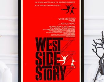 ウエスト・サイド物語 映画ポスター - 1961年ミュージカル映画