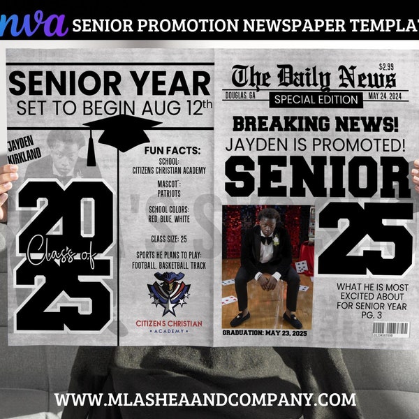 Canva Class of 2025 Etsy