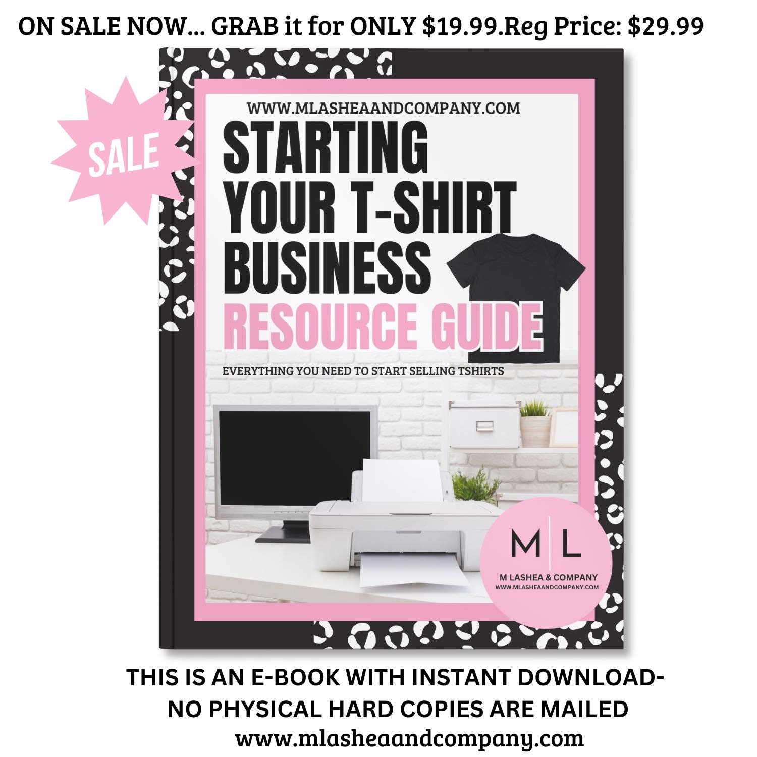T shirt business for sale cheap