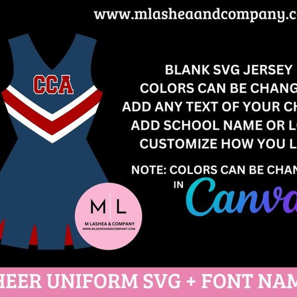 Cheer uniform SVG • Mock-up • SVG • Basketball • sports •digital files •silhouette studio •sublimation • cheer designs • Canva • cheerleader