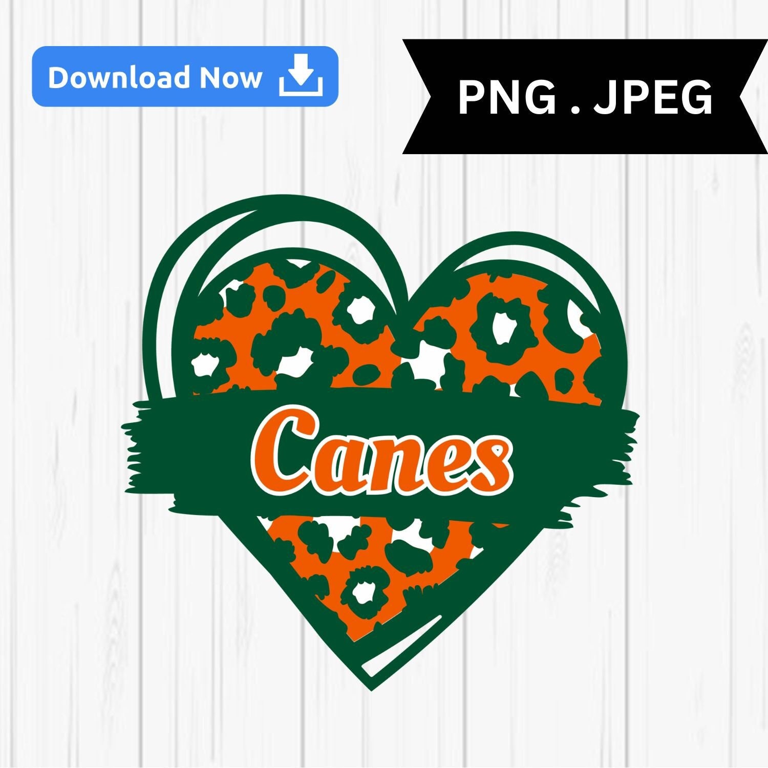 MIAMI Canes Instant Download Etsy