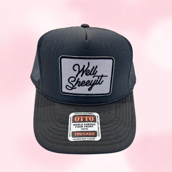 Well Sheeyit Patch on Charcoal OTTO Foam Trucker Hat