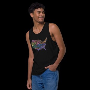 Say Gay USA - Men’s premium tank top