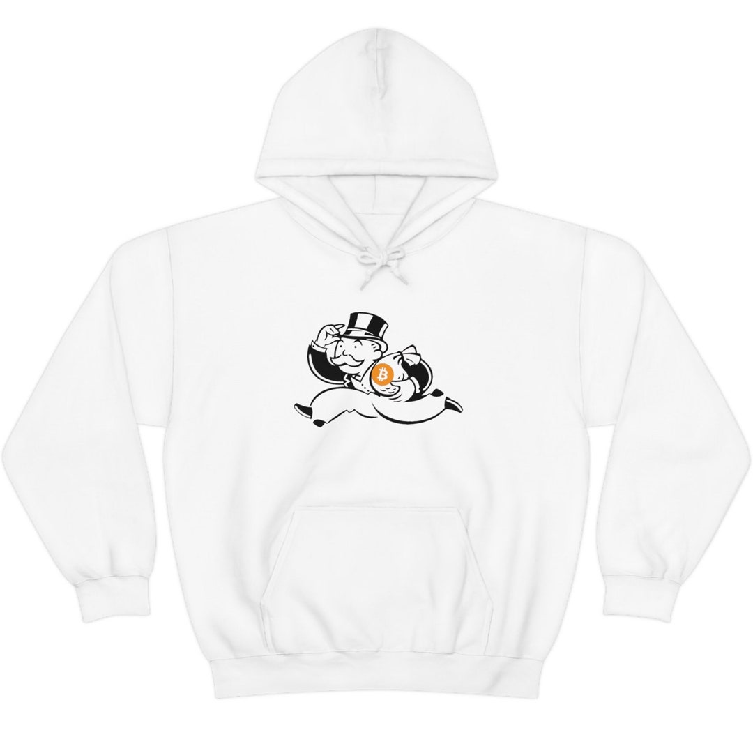 MONOPOLY WHITE HOODIE Monopoly Fans Gift Comfortable - Etsy