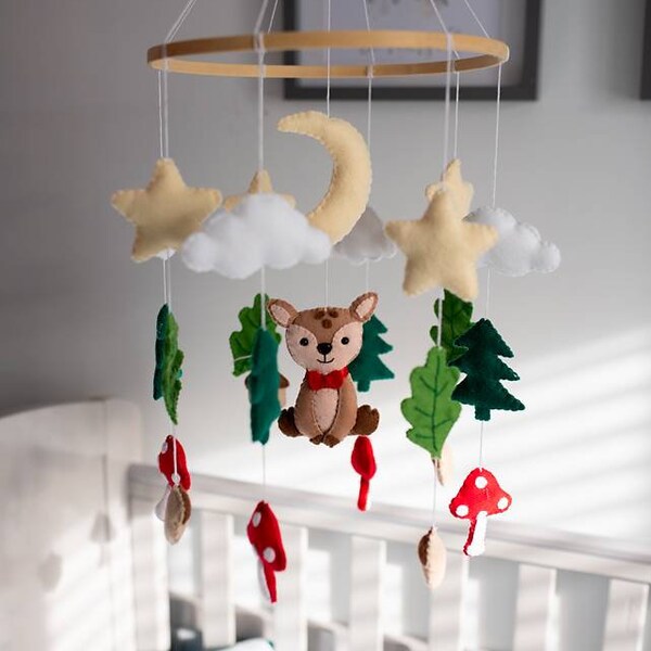 Woodland Mobile Etsy UK