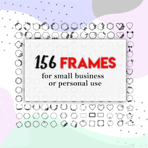 Marco de corona SVG, marco circular SVG, corona de laurel SVG, adorno para tarta SVG, marco floral SVG, marco de boda SVG, archivos SVG para Cricut, Glowforge