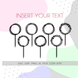 Svg de cadre de gâteau de mariage, svg de gâteau de mariage, svg de cadre de cercle, de gâteau pour cnc, fichiers svg pour cricut silhouette glowforge
