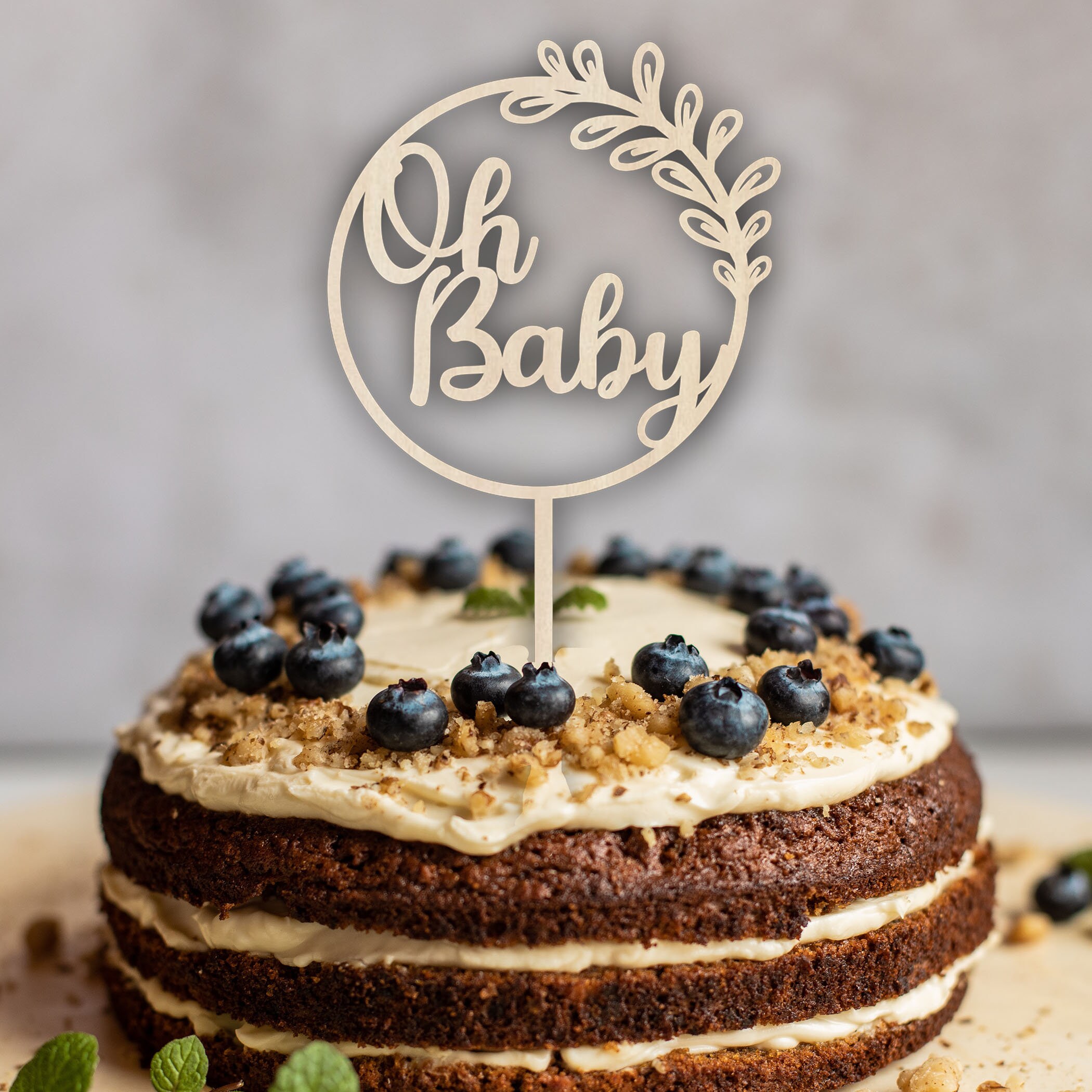 Oh Baby Svg Cake Topper Cake Topper Svg Baby Shower Svg Oh Etsy Australia