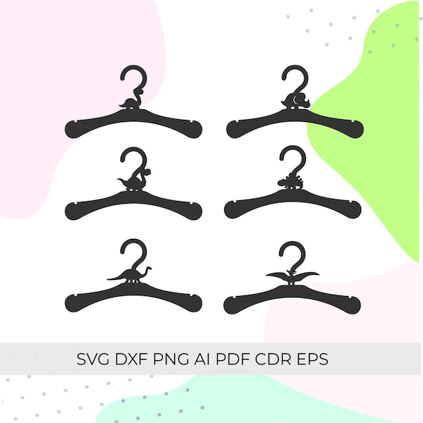 dino hangers svg, plywood hanger, birthday hangers svg, clothes hanger svg, hanger laser cut, hanger vector, hanger clipart, wooden hanger