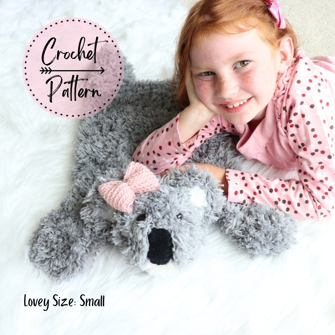 Crochet Pattern Koko the Koala SMALL Lovey Koala Pattern Crochet Koala