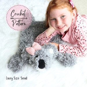 Crochet Pattern: Koko the Koala SMALL Lovey Koala Pattern Crochet Koala Pattern Small Koala Amigurumi Crochet Pattern Koala Stuffie Pattern