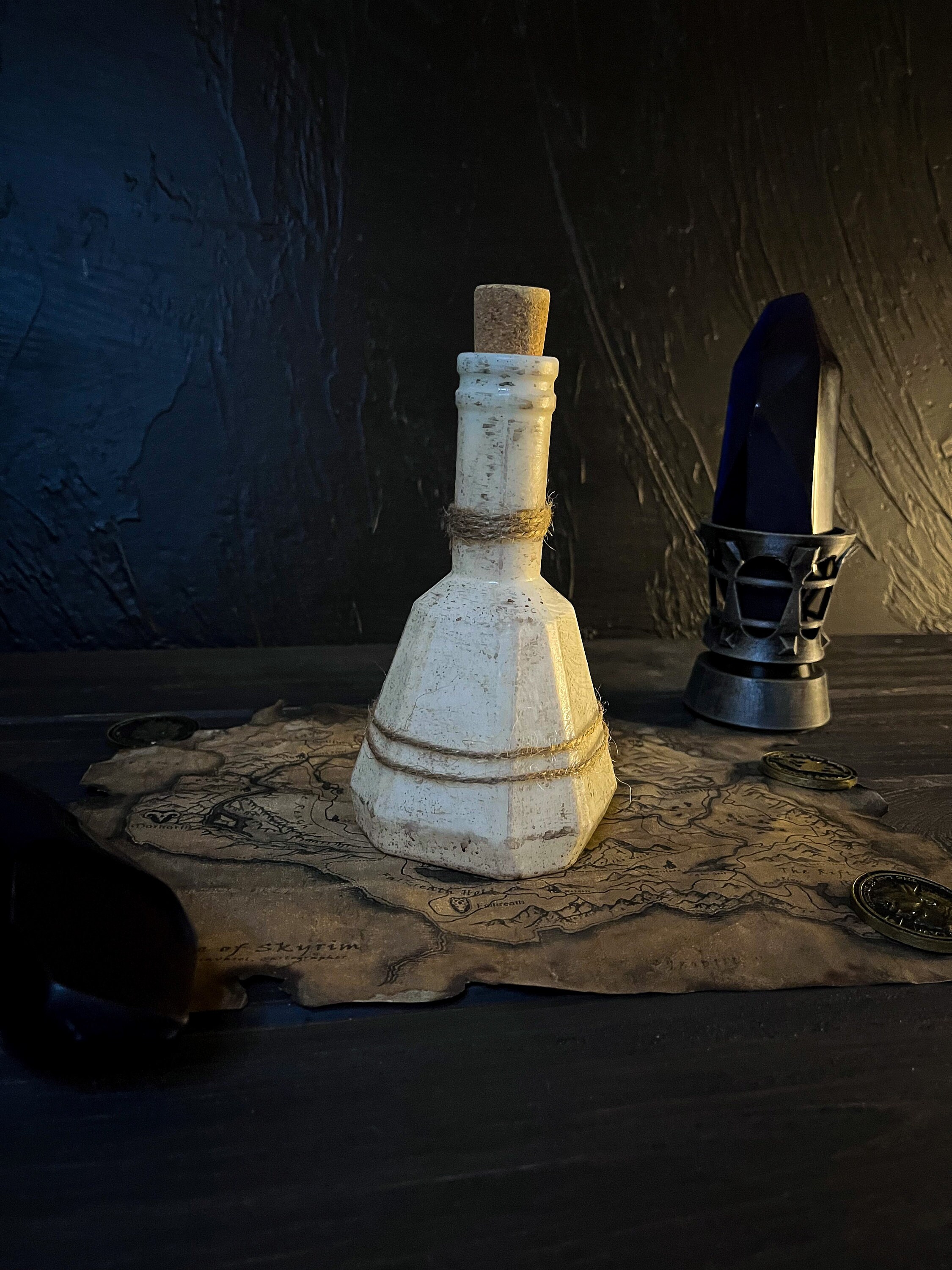 Skyrim Potion of Invisibility Invisibility Potion Bottles Etsy