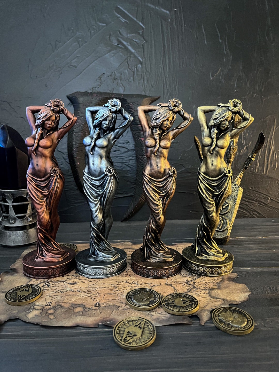 Skyrim Dibella Statue, the Elder Scrolls V, Skyrim Decor, Cosplay