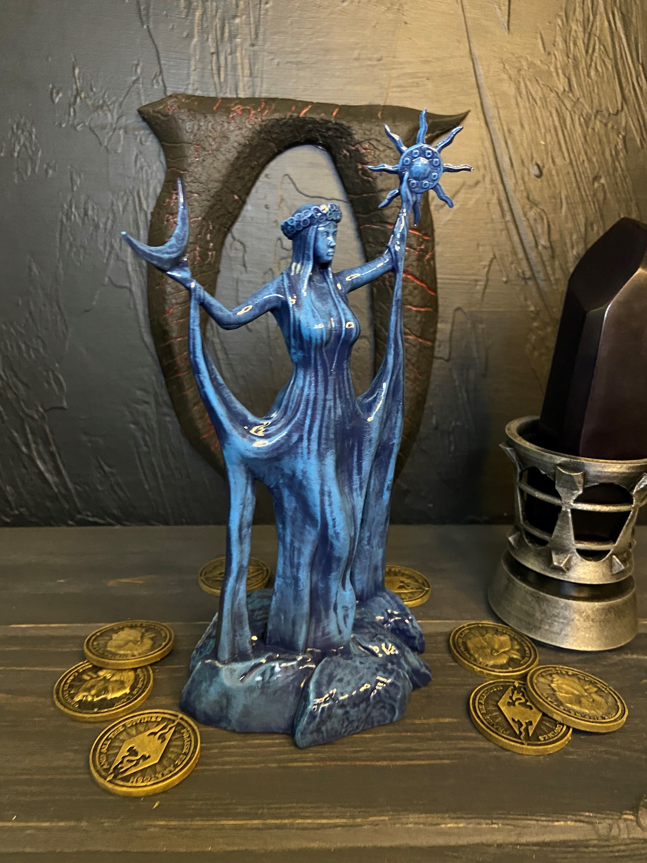 Azura Sculpture Daedric Prince From Skyrim the Elder - Etsy Canada