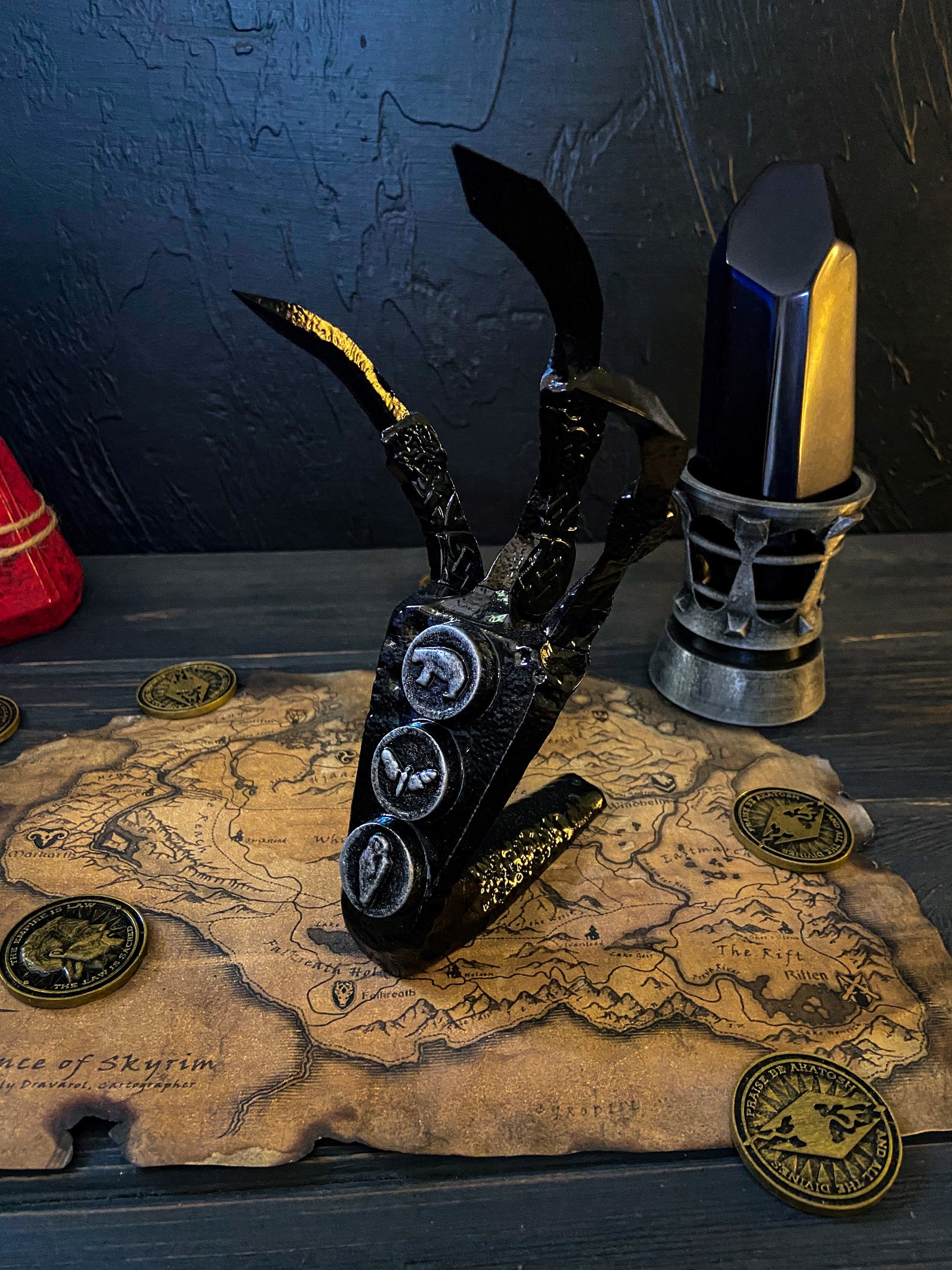 Skyrim Ebony Dragon Claw Cosplay the Elder Scrolls V Etsy UK