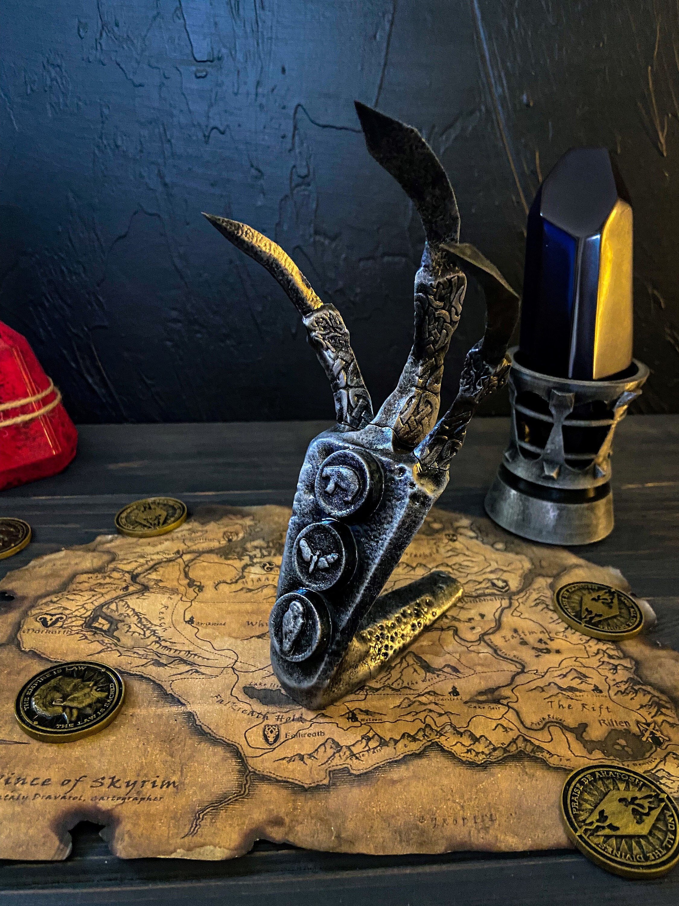Skyrim Iron Dragon Claw Cosplay the Elder Scrolls V Etsy UK