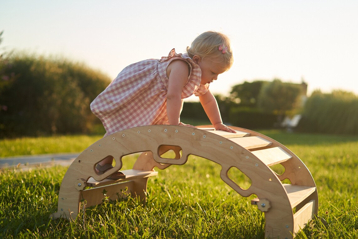 Balance Board Montessori Balance Board Montessori Toddler Etsy