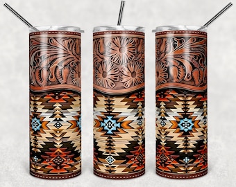 Vaquera Inspirado 20 oz Flaco Tumbler Wrap Sublimación JPG Diseño Sublimación PNG Gráficos Diseños Descarga instantánea