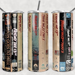Horror movie Inspired 20 oz Skinny Beer Tumbler Tumbler Wrap Sublimation JPG Design Sublimation PNG Graphics Designs Instant Download