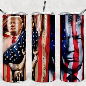 Flag 20 oz Tumbler - Trump Store