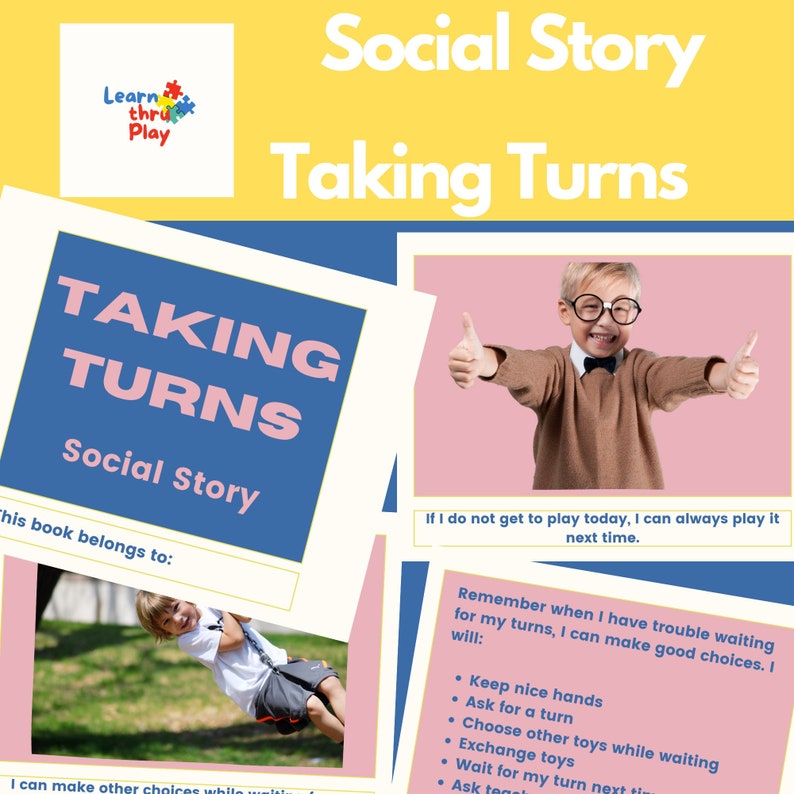 Printable PDF Social Story Taking Turns Behavior Etsy Espa a printable-pdf-social-story-taking-turns-behavior-etsy-espa-a