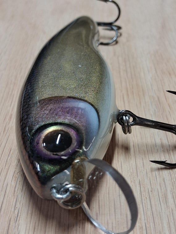 5 1/4" 1 3/4oz Premium Handmade Wooden Jerk/crank Bait Fishing Lure: Gold Color Shift Minnow - Etsy 5 1/4" 1 3/4oz Premium Handmade Wooden Jerk/crank Bait Fishing Lure: Gold Color Shift Minnow - Etsy