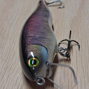4 1/2&quot; Premium Handmade Wooden Jerk Bait (Minnow Pattern)