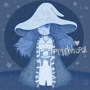 Cute Ranni Illustration, printable file without watermark